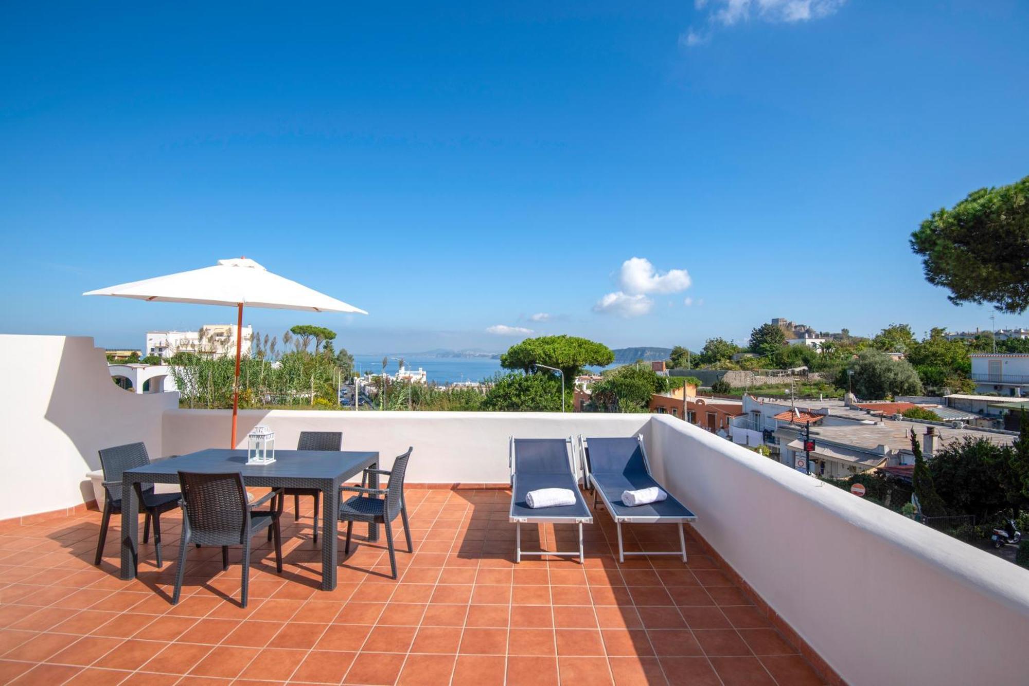La Baia Blu - Ischia Lejlighed Eksteriør billede